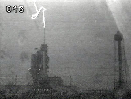 Why Lightning Struck the Shuttle Launch Pad